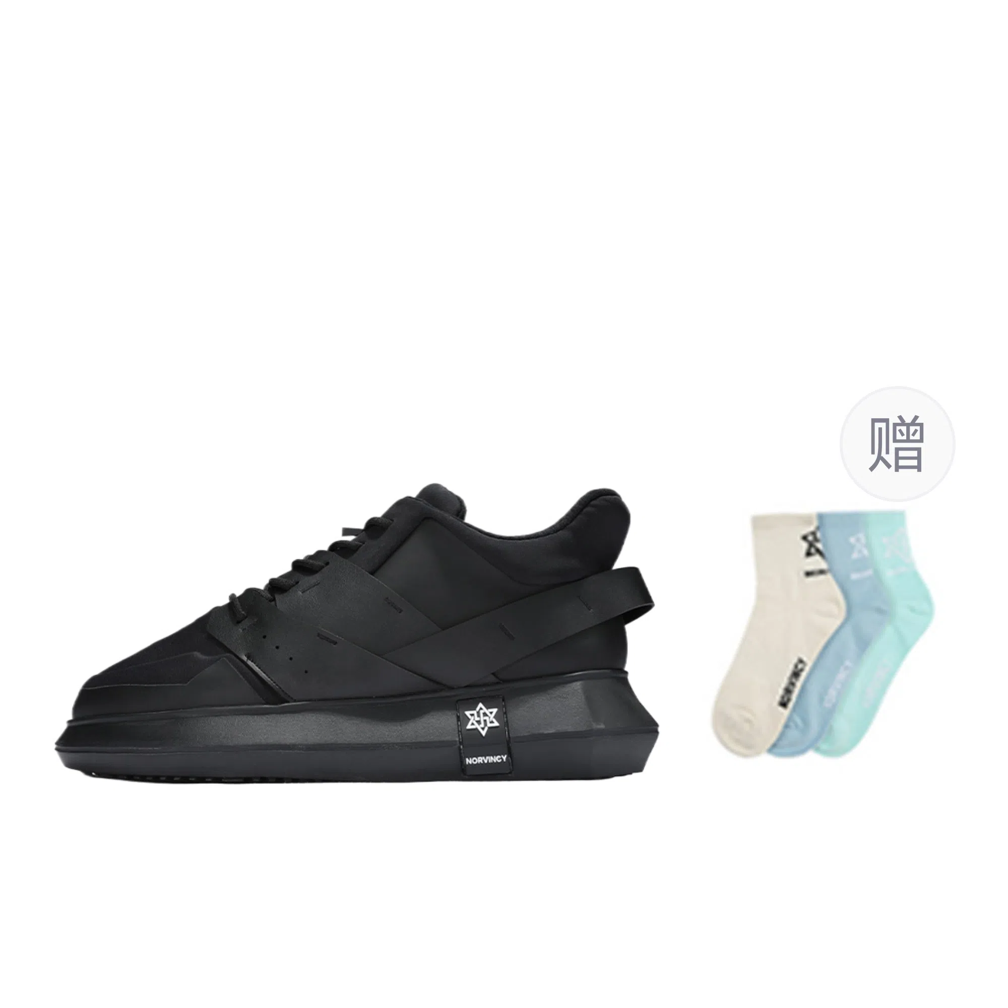 NORVINCY Fashion Sneakers Black