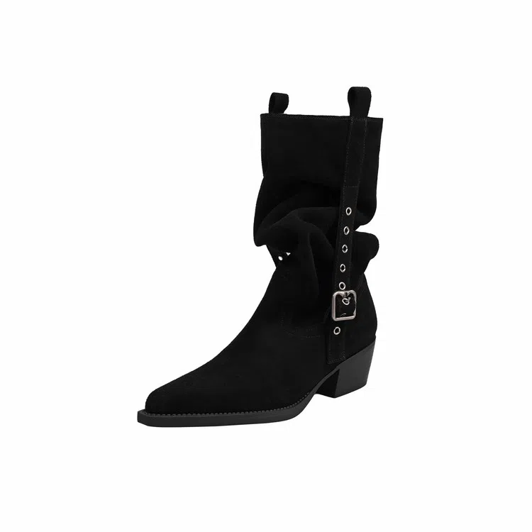 Yeezyy Reezy Suede Ankle Boots