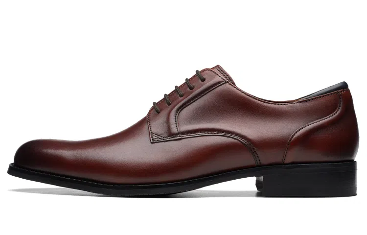 Clarks Brown Business Leather Shoes