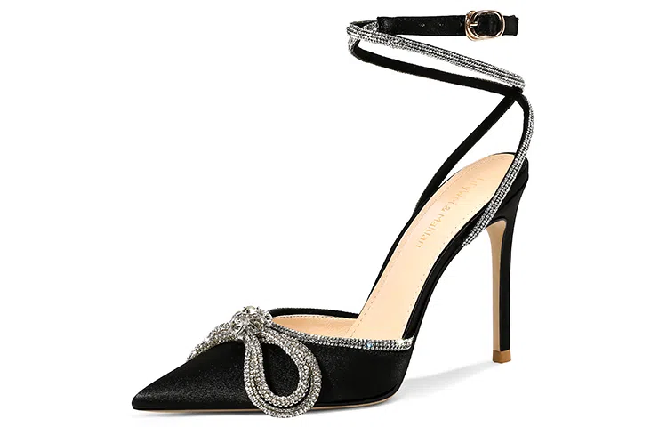 Lily Wei Fabric Heel 10cm