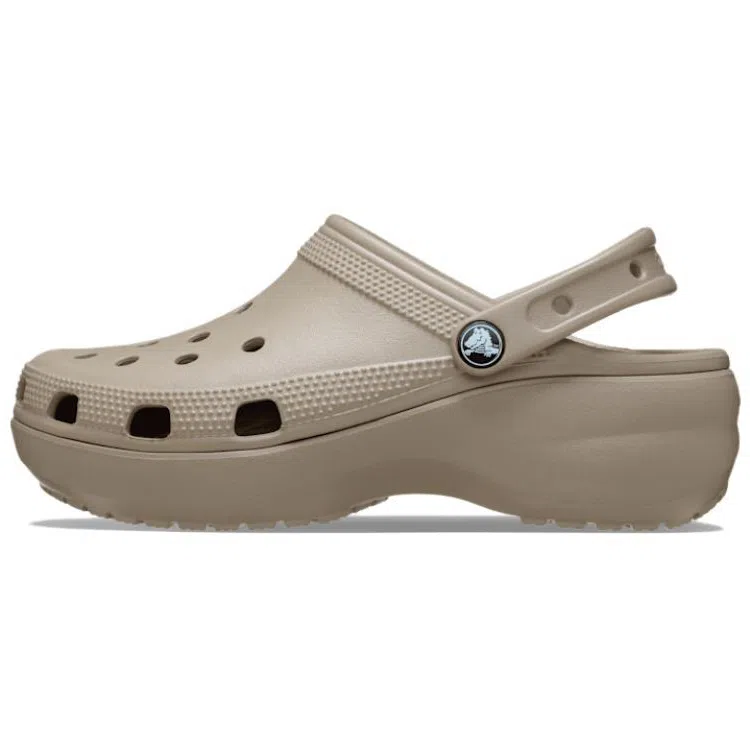 Crocs Classic Platform Clog Taupe