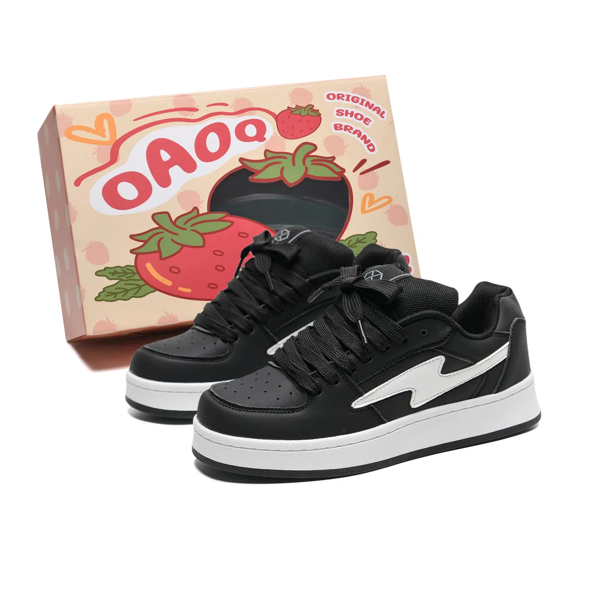 OAOQ Low Top Sneakers Beige