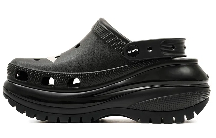 SMFK x Crocs Platform Clogs Black White