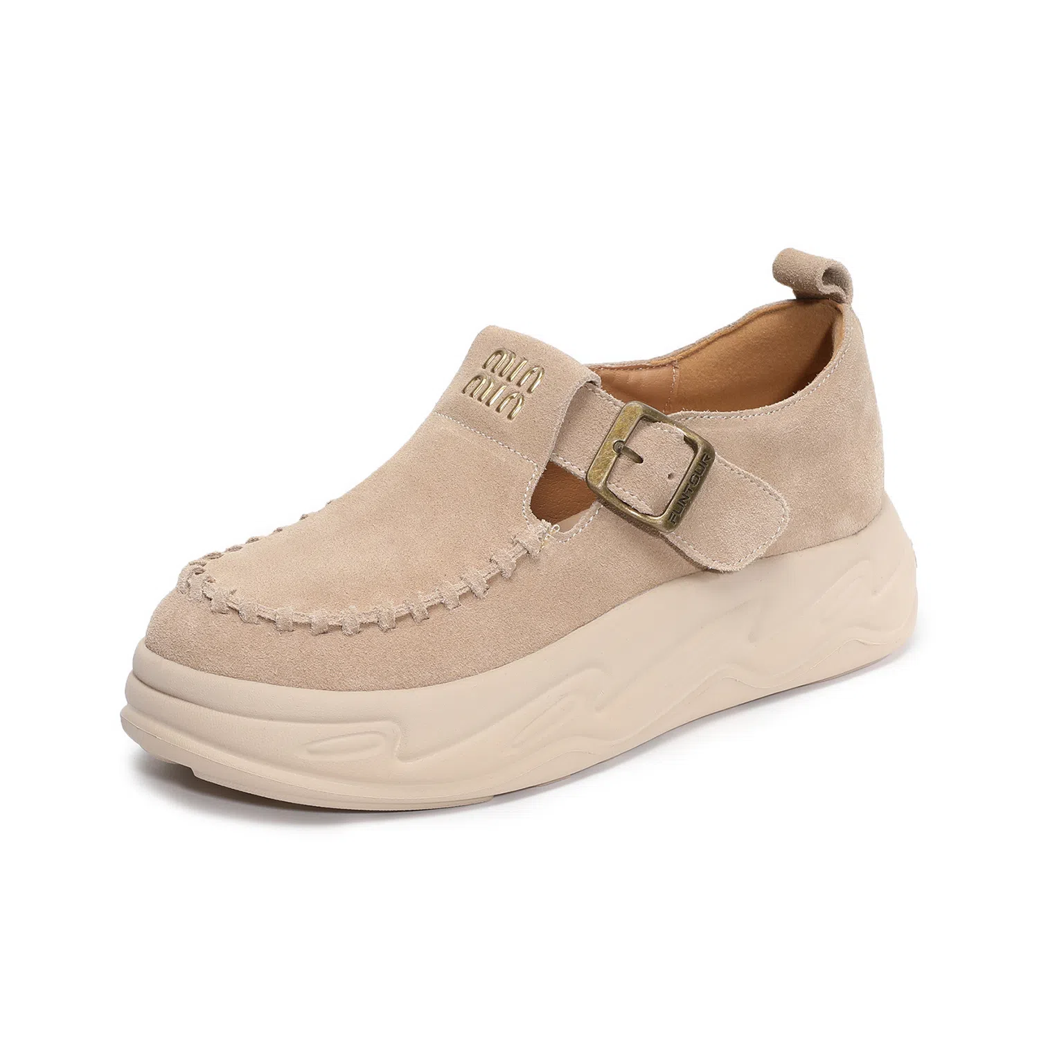 SENJIALUO Birkenstock Style Buckle Shoes 2025