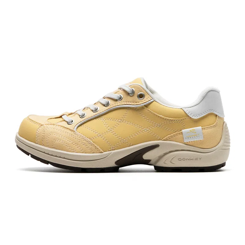 Mule Donkey Retro Thin Sole Low Top Sneakers Cheese Yellow