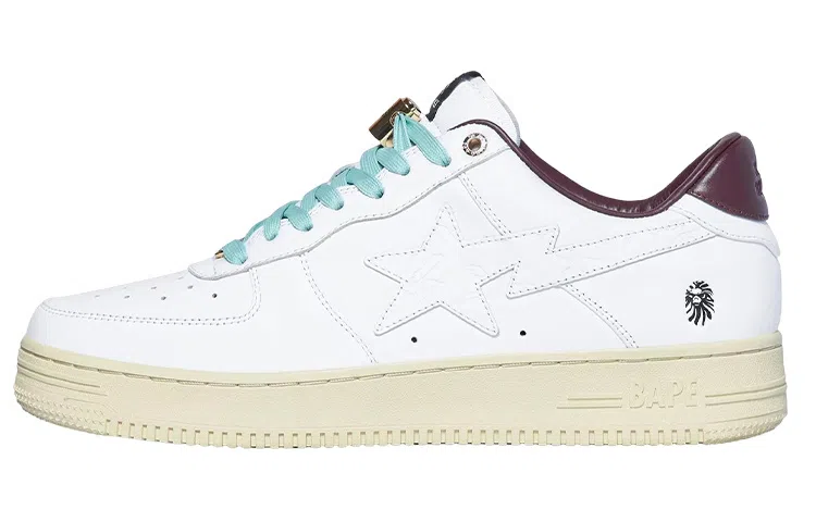 BAPE BLACK x A BATHING APE STA White