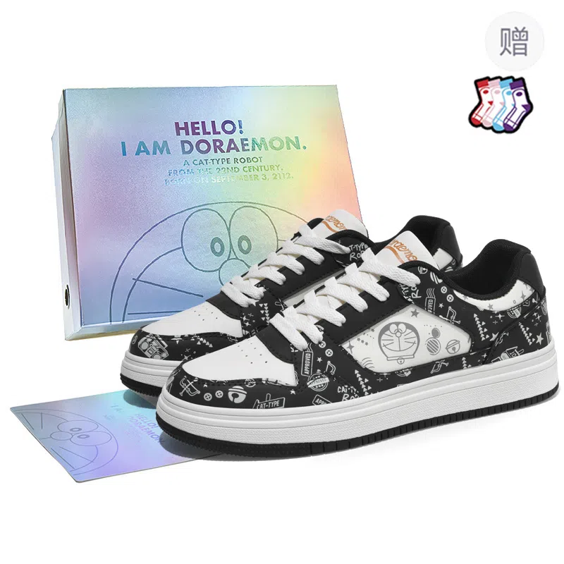 Doraemon Low-Top Sneakers