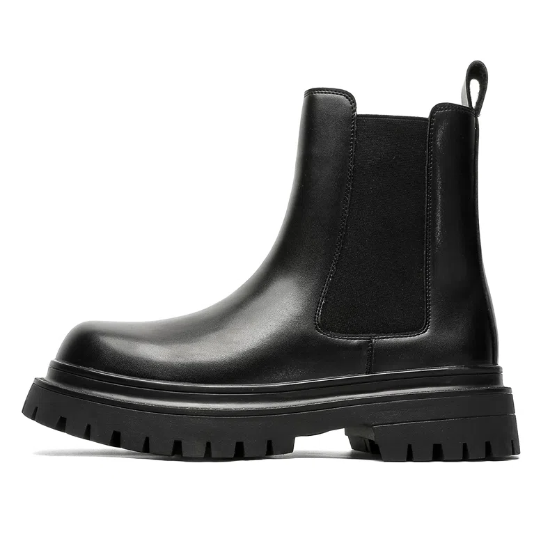 V ZERO FIVE Chelsea Boots Black