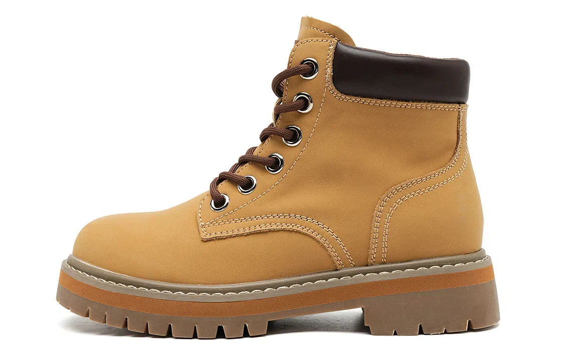 EBLAN Martin Boots Yellow