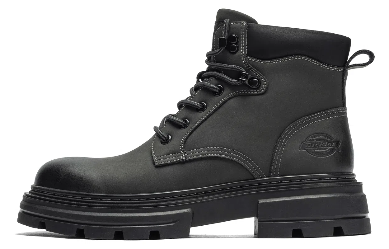 Dickies Martin Boots Black Grey