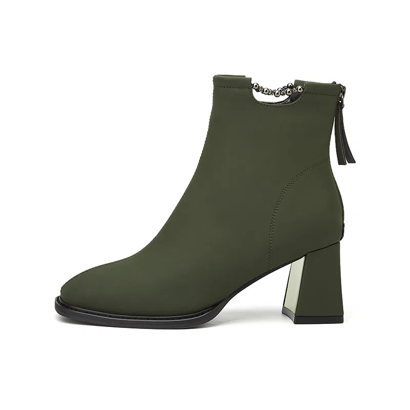 Daphne PU Ankle Boots