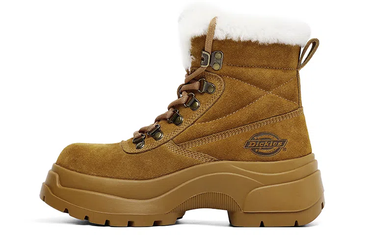 Dickies Outdoor Platform Snow Boots 5cm Brown