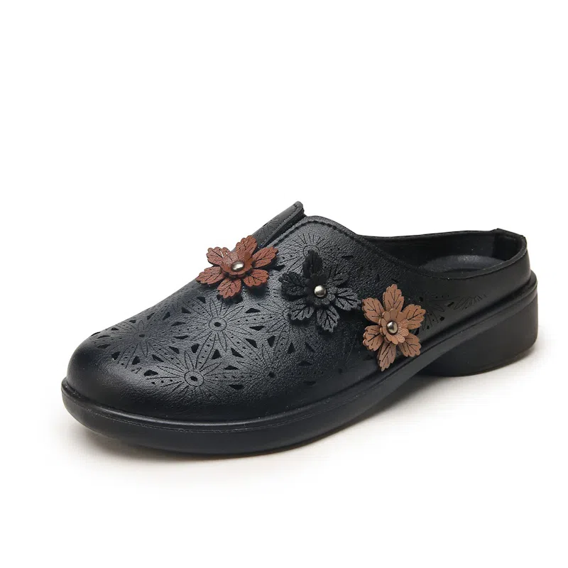 意利船长 百搭通勤潮流 防滑包头拖鞋 女款