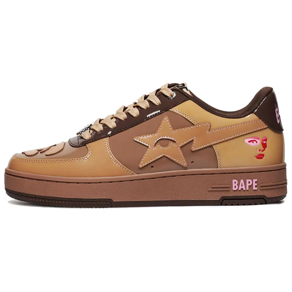 KidSuper x A BATHING APE Bapesta