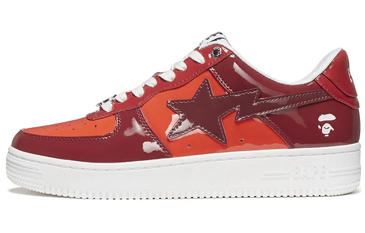 A BATHING APE STA Combo Red