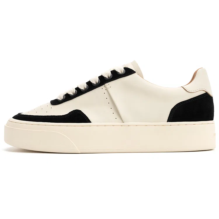 Foot Industry Tennis Trainer Black White