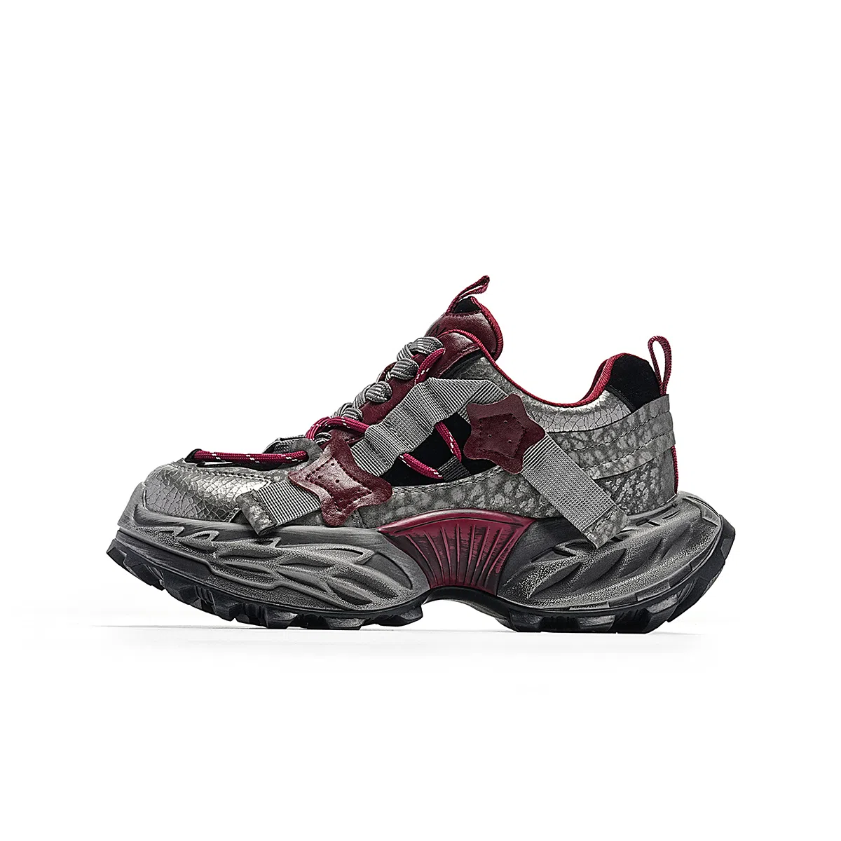 EBLAN Classic Retro Dad Shoes Red