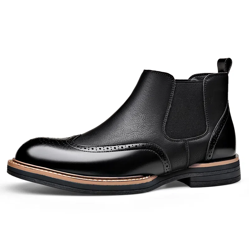 XIAOTOULANG Chelsea Boots Black