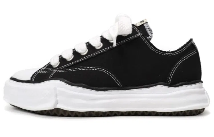 MIHARA YASUHIRO Og Sole Canvas Low Black