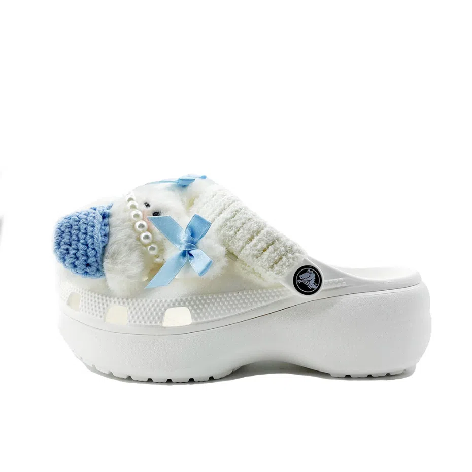 Crocs Classic Platform Clog EVA White