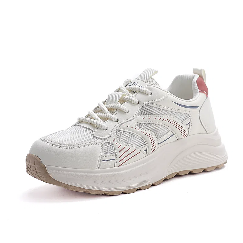 POOQ Low Top Thick Sole Sneakers