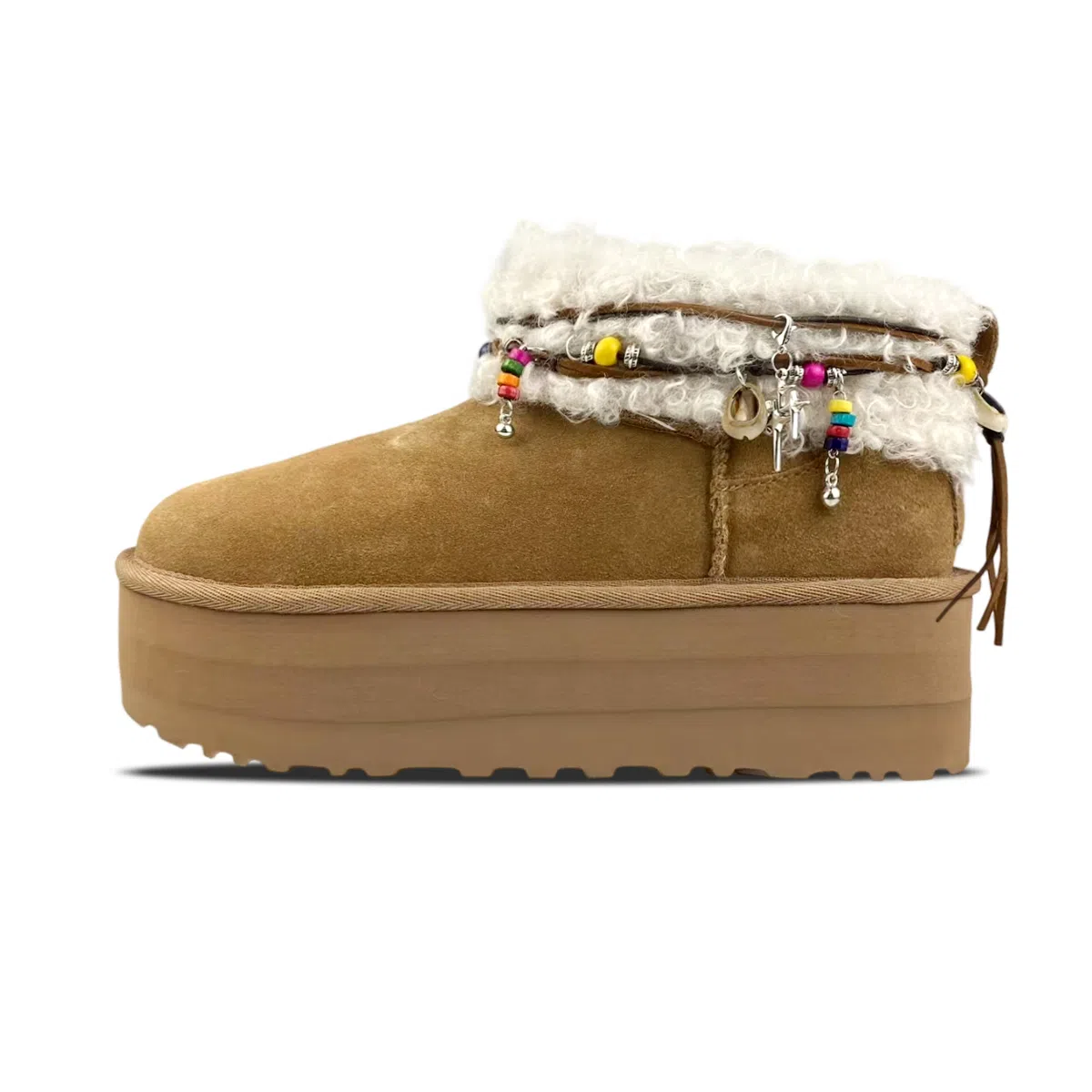 UGG Shepherd Short Snow Boots Linen