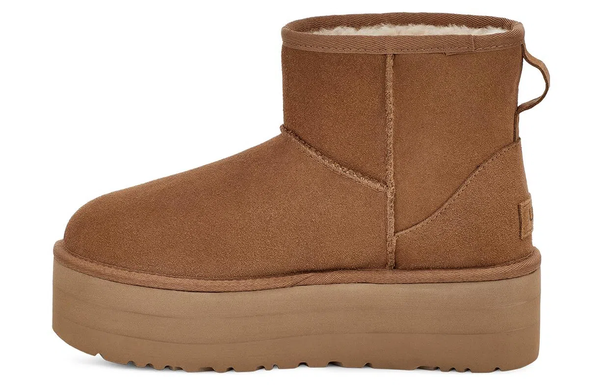 UGG Mini Platform Chestnut
