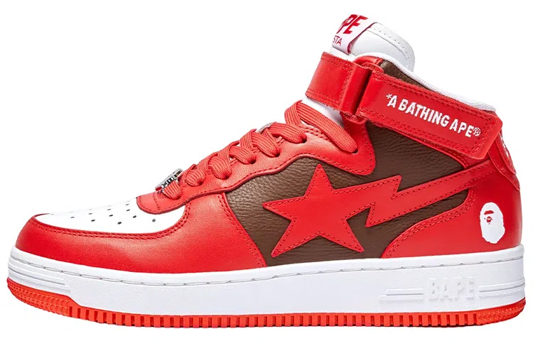 A BATHING APE STA MI Red