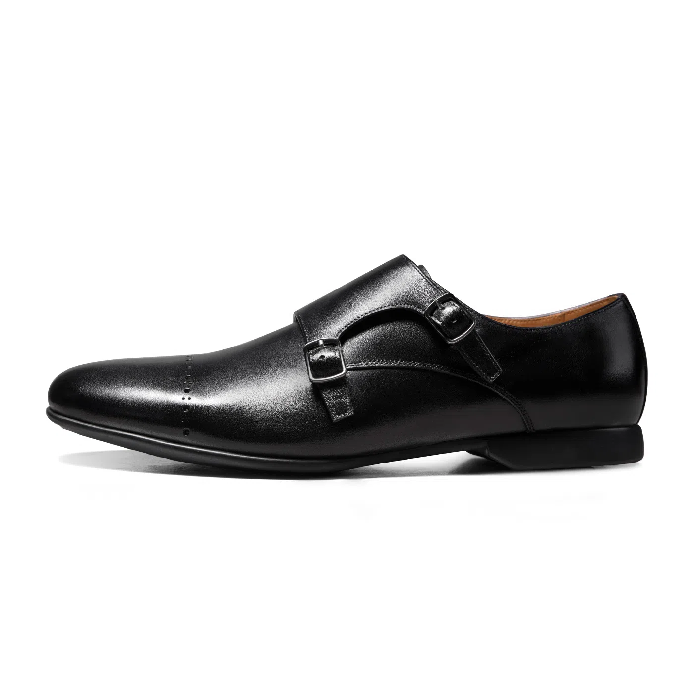Thom Wills Monk Strap Black