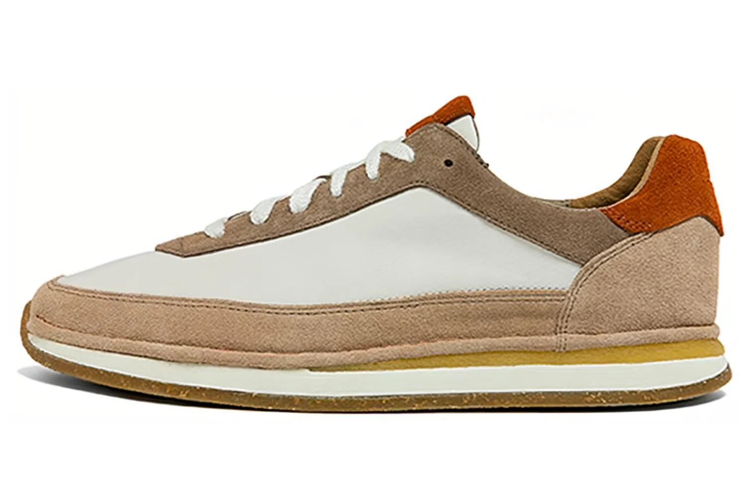 Clarks Retro Casual Sneakers Orange