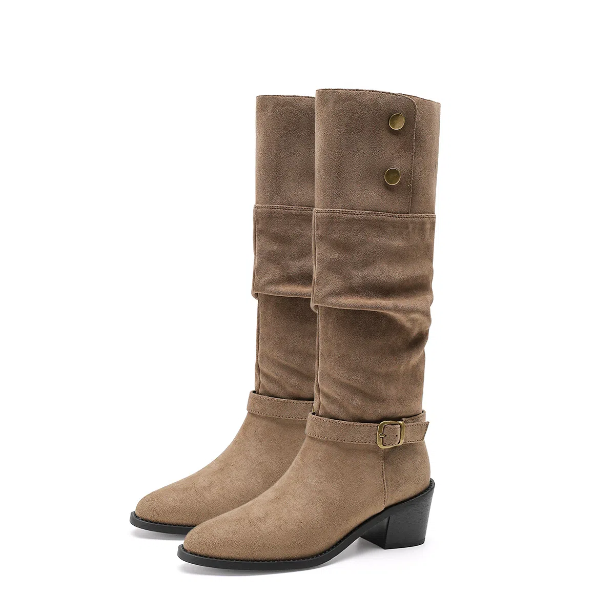 FOXER High Boots Khaki