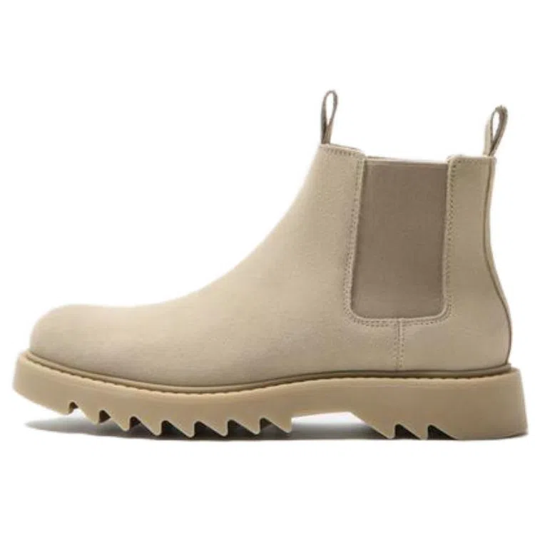 ZARA Chelsea Boots Beige