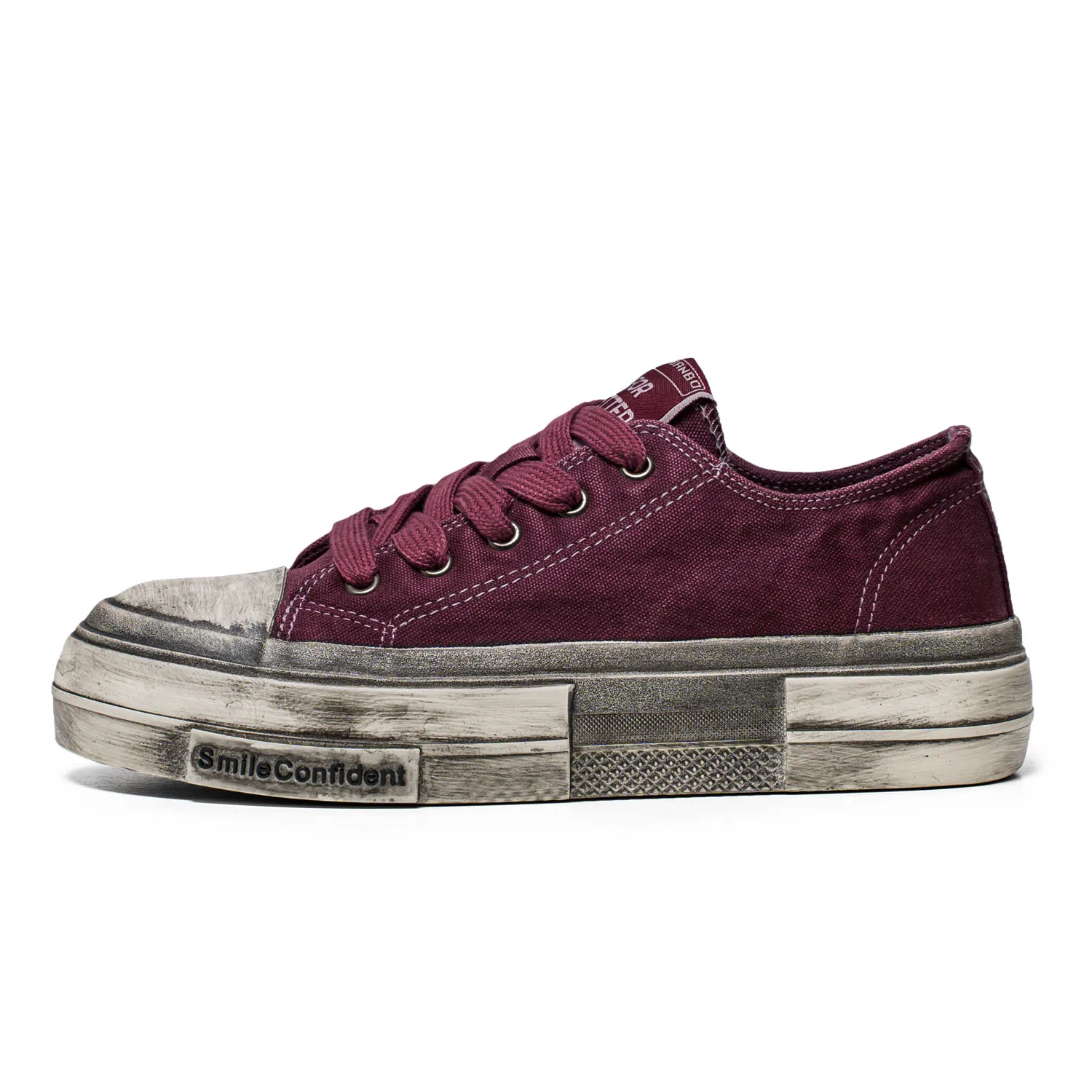 Mengsai Low Canvas Red