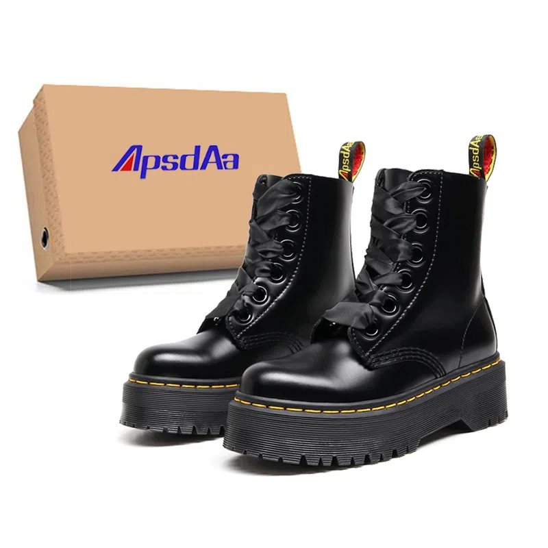 ApsdAa x VFTS Black Platform Boots
