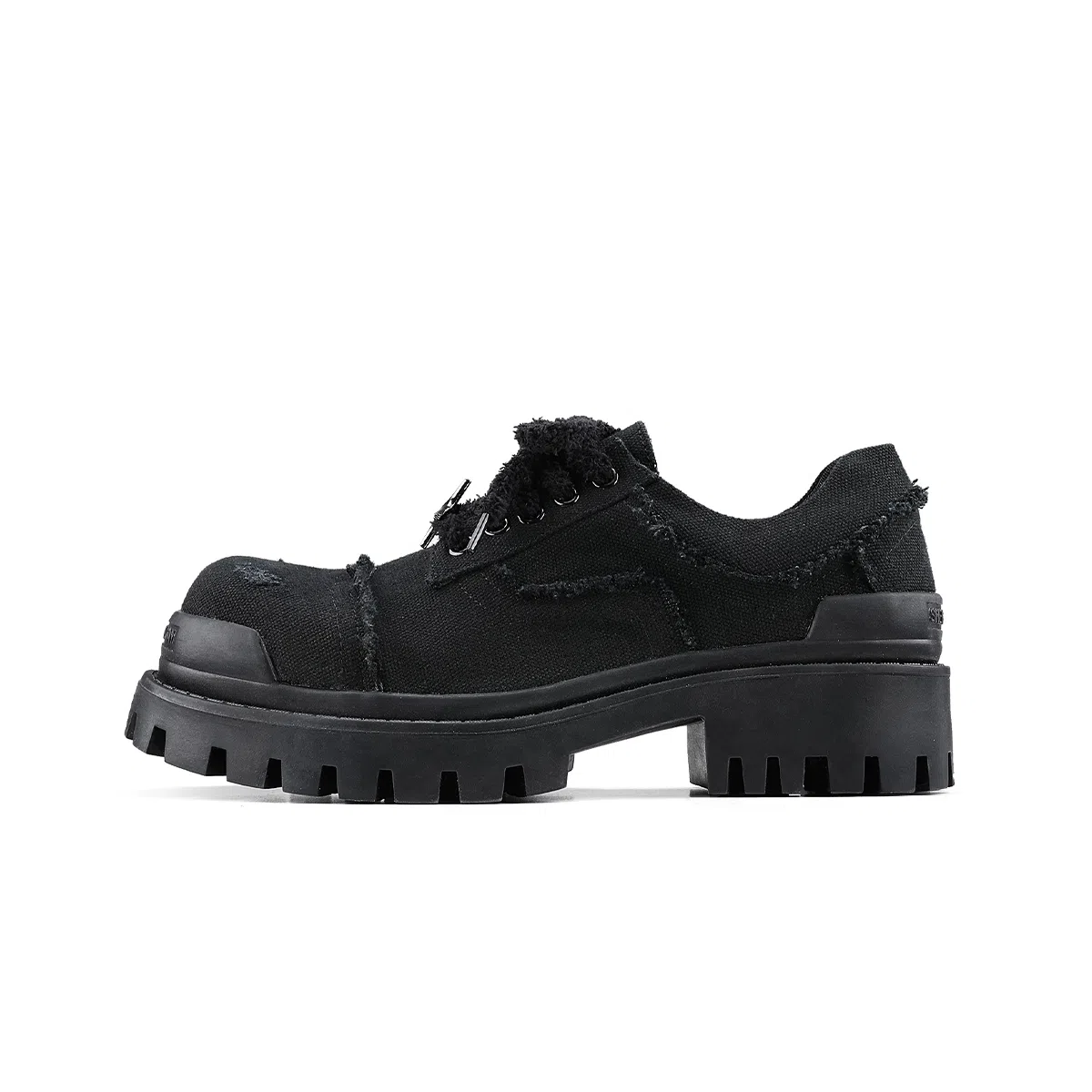 HANQIAORIJI Black Blood Series Derby Shoes