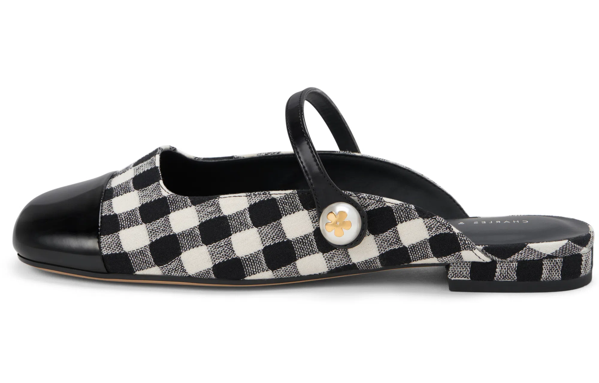 Charles & Keith PU Mules