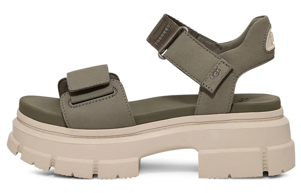 UGG Moss Green Slides