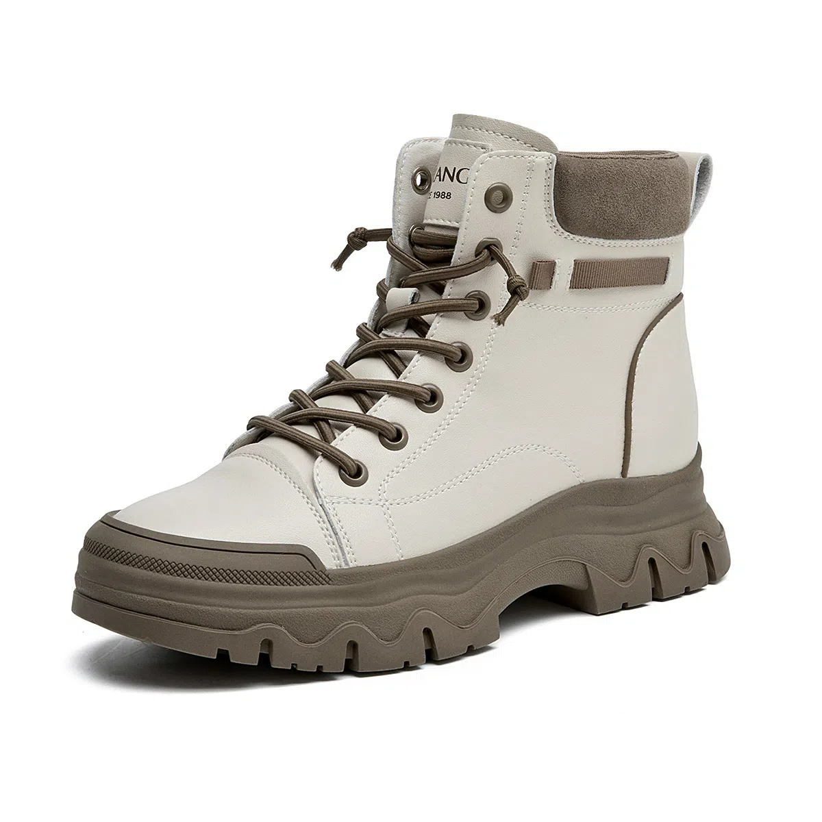 AOKANG Martin Boots Beige