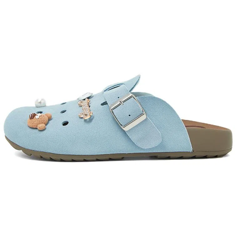 COMELY Rubber Sole Slip-On Sandals