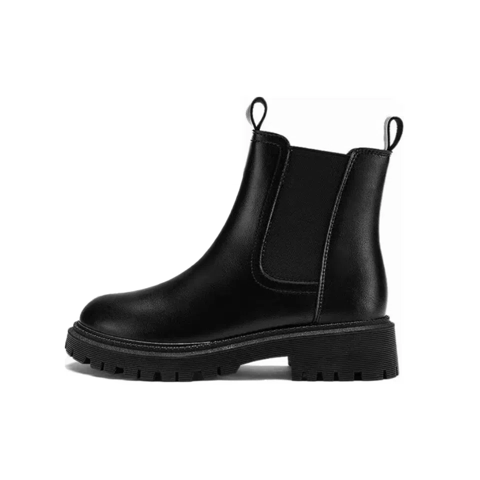 莫代尔 英伦风复古经典百搭舒适时尚潮流 简约休闲轻便显瘦日常出街上班通勤 切尔西靴 女