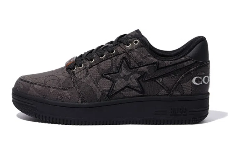 COACH x A BATHING APE STA Black