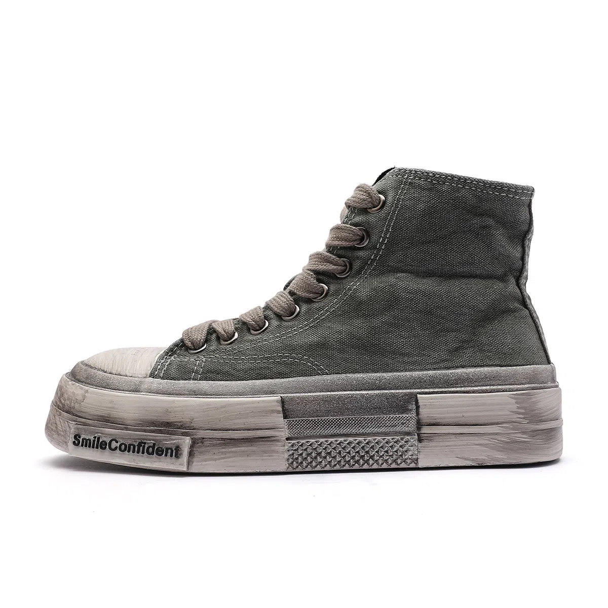 Mengsai High Top Canvas Sneakers