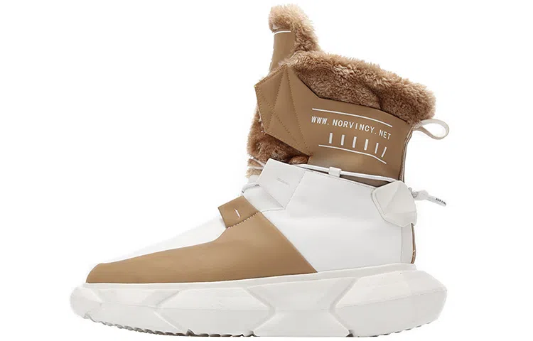 NORVINCY Snow Boots Khaki