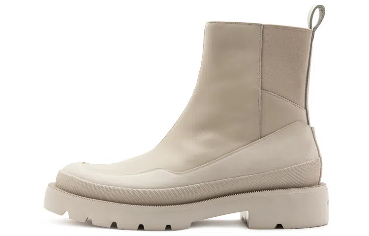Tretorn High Top Chelsea Boots Beige