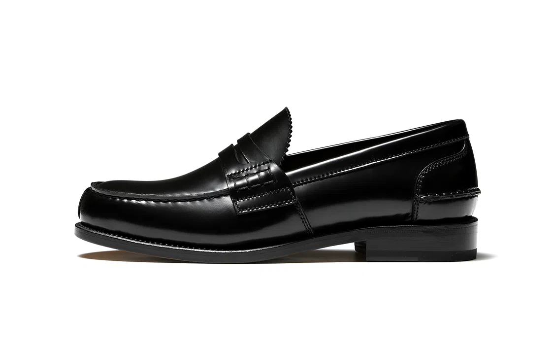 Truffaut Penny Loafers Black