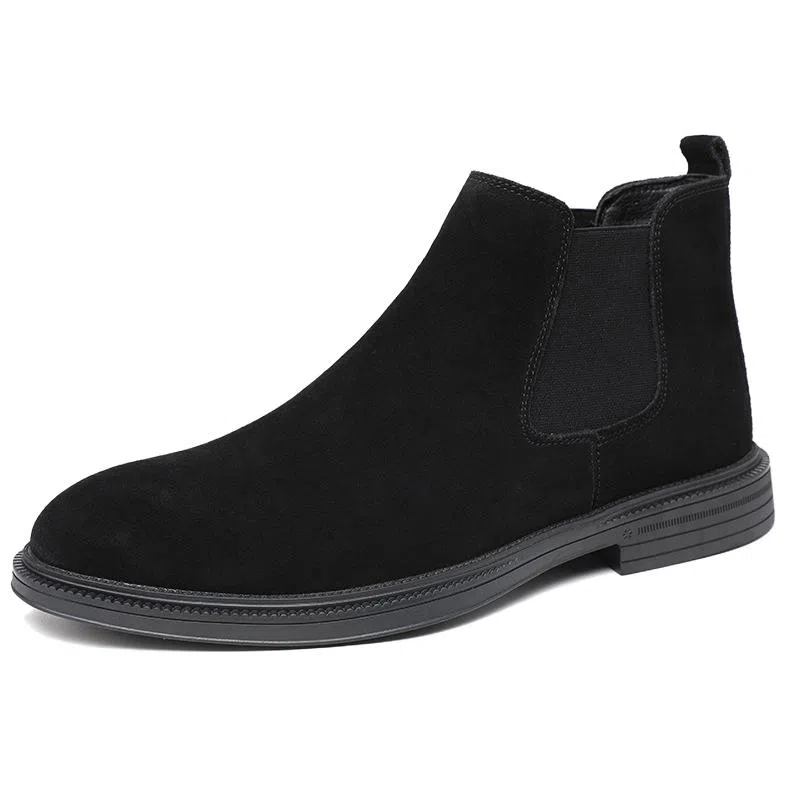 百伦韩 韩版简约小众舒适 切尔西靴 男款