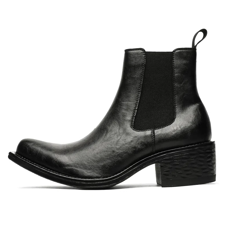 Xiwencha Chelsea Boots Black