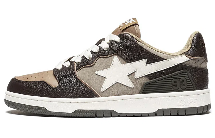 A BATHING APE SK8 Sta Brown