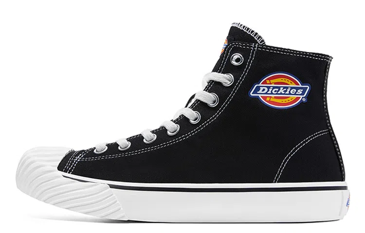 Dickies High Top Canvas Sneakers Black
