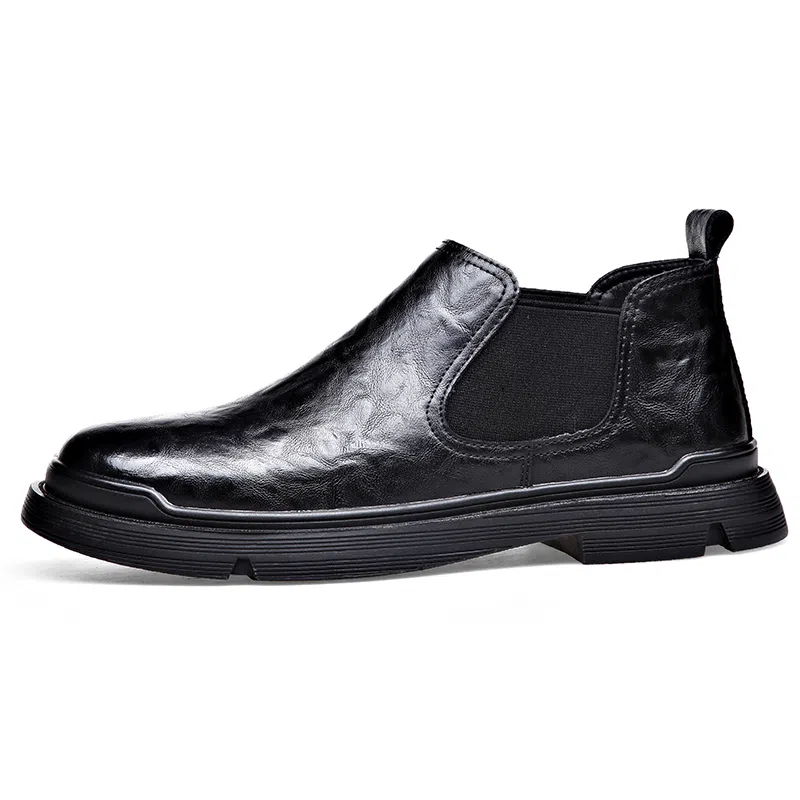 Romon Chelsea Boots Black